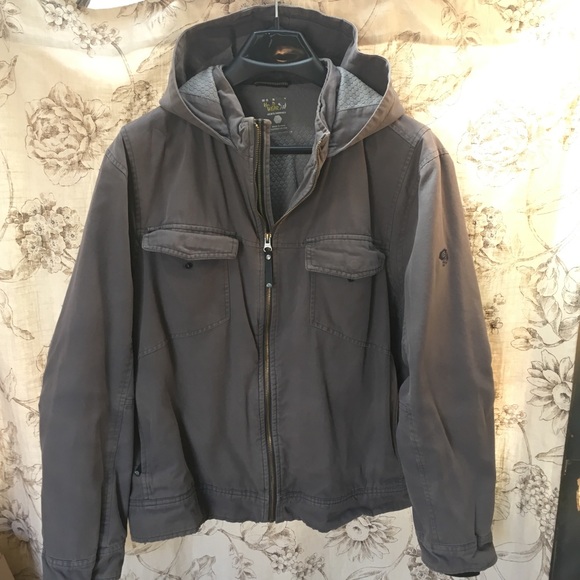 Mountain Hardware Canvas Fleece Jacket 